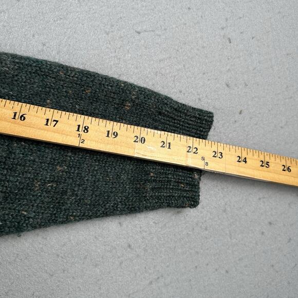 Pringle Cardigan Men’s Large Green Wool Blend V Neck Button Front - Picture 14 of 16